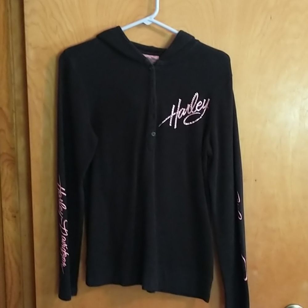 Women's Harley Davidson pullover hoodie